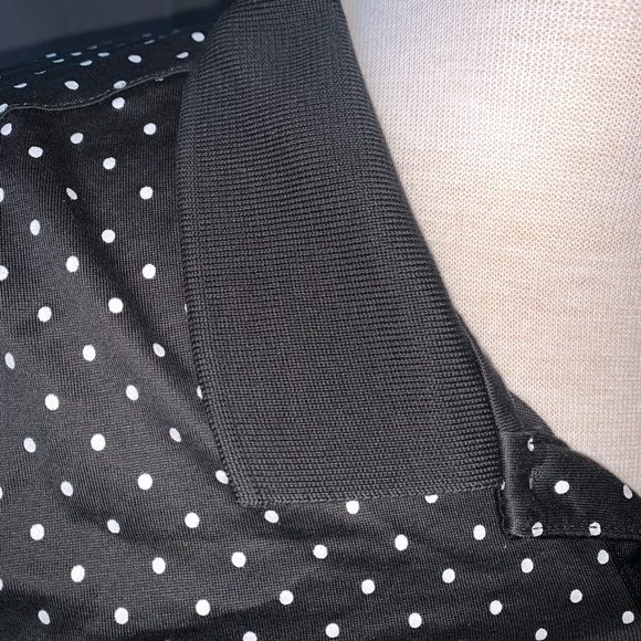 J. LINDEBERG Made in Italy Polka Dot POLO TShirt - Picture 8 of 11